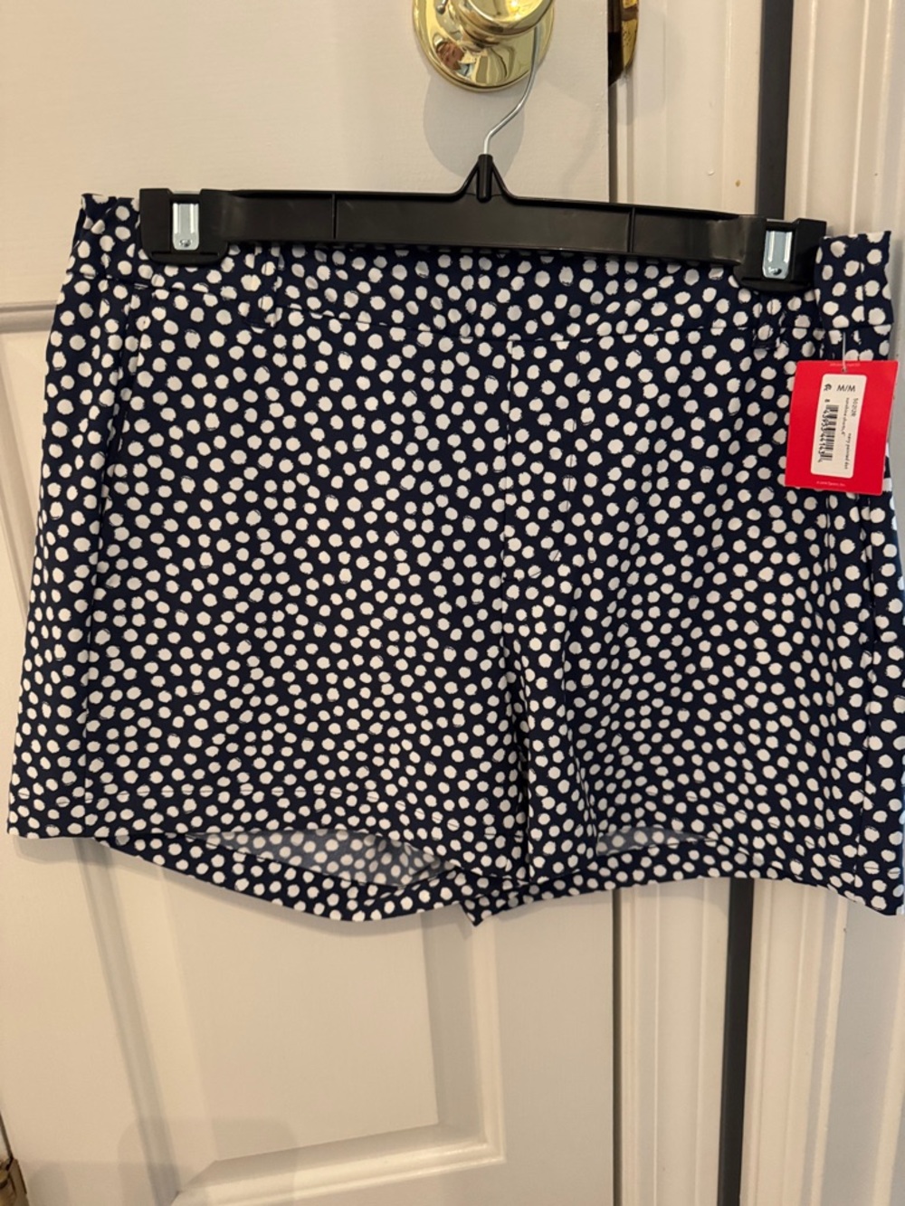 SPANX Navy Blue Polka never worn brand new with tags Shorts